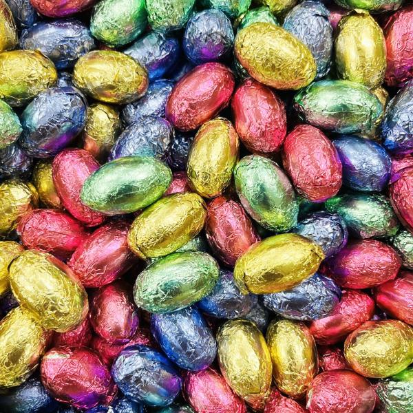 Chokoladeæg med Hasselnøddecreme 1kg