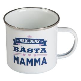 Världens Bästa Mamma Retro Krus