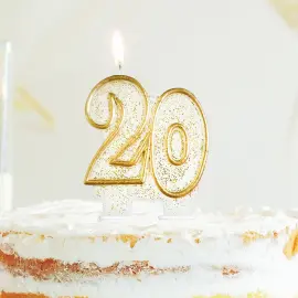 Kagelys 20 år Glitter
