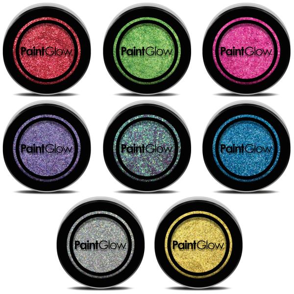 PaintGlow Ansigts og Krops Glitter Holografisk