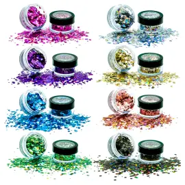 PaintGlow Chunky Ansigts- og Kropsglitter Holografisk