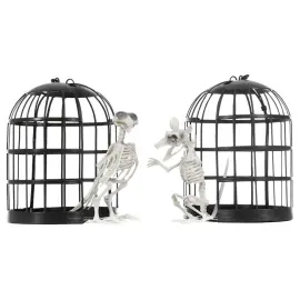 H&aelig;ngende Dyreskelet i Bur