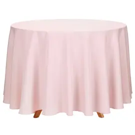 Rund Borddug Gammelrosa 230 cm