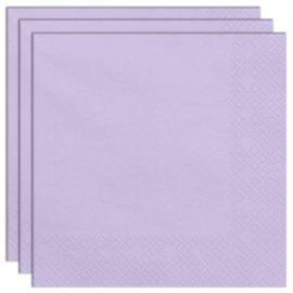 Papirservietter Lavendel 20-pak