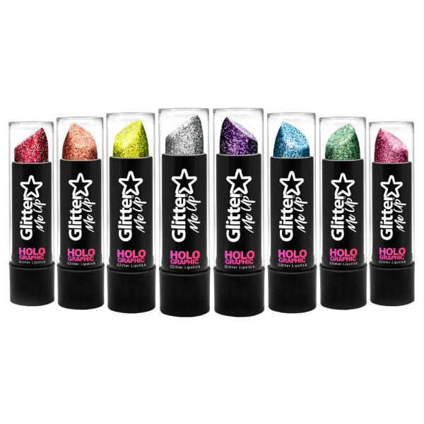 PaintGlow Holografisk Glitter Læbestift