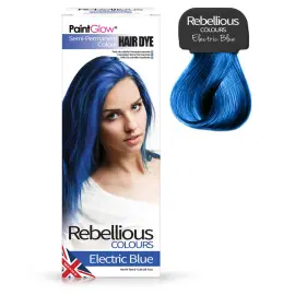 PaintGlow Semi-Permanent Hårfarve Electric Blue