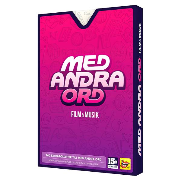 Med Andra Ord Spel Expansion Film & Musik Spil