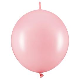 Link Balloner Intens Lyserød Pastel 20-pak