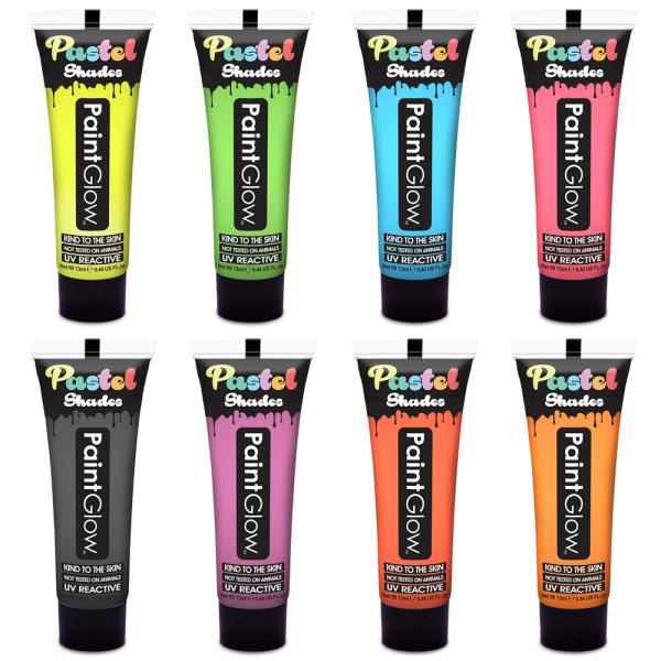 PaintGlow UV Ansigts- og Kropsmaling Pastel