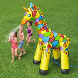 Oppustelig Vandsprinkler Farverig Giraf