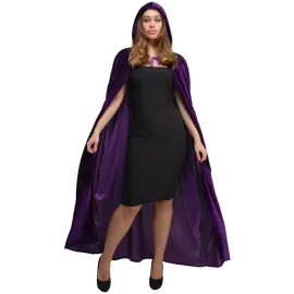 Kappe med H&aelig;tte M&oslash;rkelilla