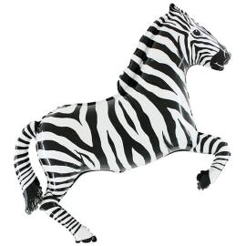 Zebra Folieballon Dyr