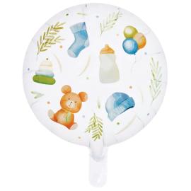 Folieballon Baby i Neutrale Farver 46 cm