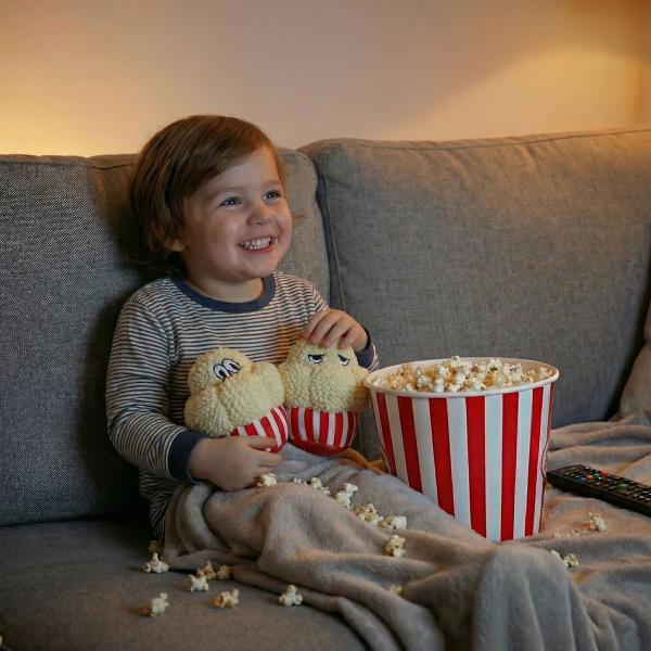 Tøjdyr Popcorn 15 cm