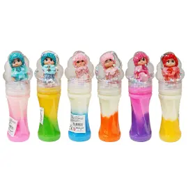 Slime i Tube med Figur 220 g 19 x 6 cm
