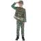 Militær Kostume Camouflage Børn
