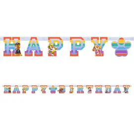 Paw Patrol Friends Happy Birthday Guirlande