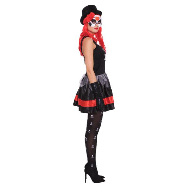 Day Of The Dead Kjole Deluxe Kostume