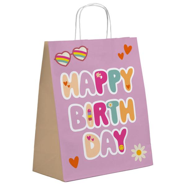 Gaveposer Happy Birthday Boho Girlz 6-pak