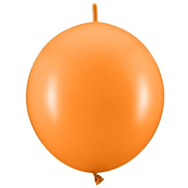 Link Balloner Mandarin Orange Pastel 20-pak