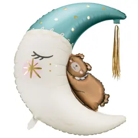 Folieballon Bamse P&aring; M&aring;nen