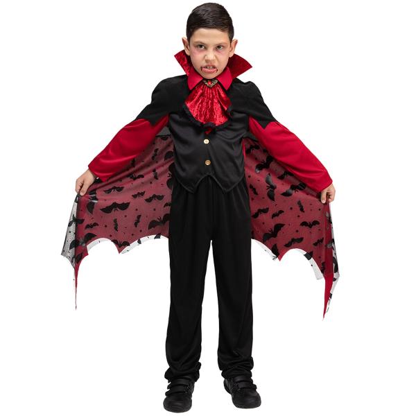 Gotisk Vampyr Kostume Børn