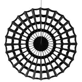 Hængende Dekoration Edderkoppespind Sort