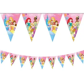 Flagguirlande Disney Prinsesser Live Your Story