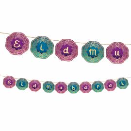 Eid Mubarak Guirlande 2 m