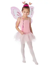 Butterfly Dress-Up Sæt Pink