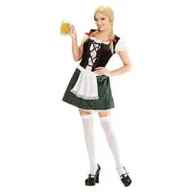 Kort dirndl Kjole Oktoberfest Kostume