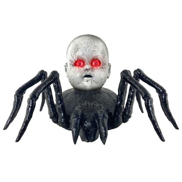 Krybende Edderkop med Dukkehoved Animeret Prop