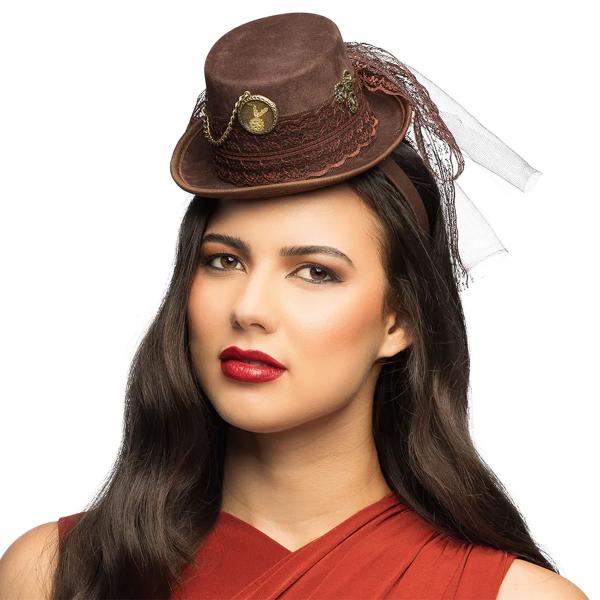 Hårbøjle med Minihat Steamlady Deluxe