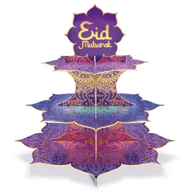 Eid Mubarak Kageopsats med 3 Etager