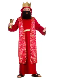 Vis Mand Rød Kostume Børn Medium