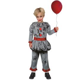 Uhyggelig Klovn Kostume Børn