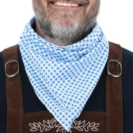 Oktoberfest Halst&oslash;rkl&aelig;de Bl&aring;/Hvid