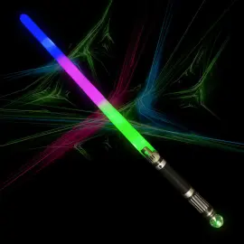 Flerfarvet Lasersværd