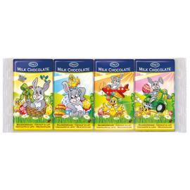 M&aelig;lkechokolade P&aring;ske 4-pak 60 g