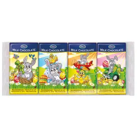 M&aelig;lkechokolade P&aring;ske 4-pak 60 g