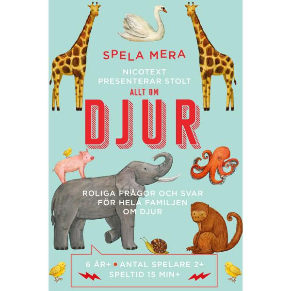 Spela Mera: Allt om Djur Spil