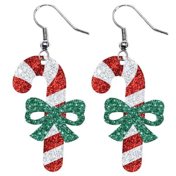 Øreringe Glitrende Polkagrise