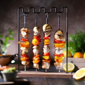 Grillspyd med Holder 4-pak