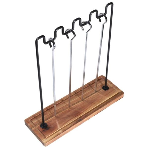 Grillspyd med Holder 4-pak
