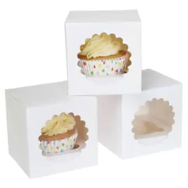Hvide Cupcake Æsker