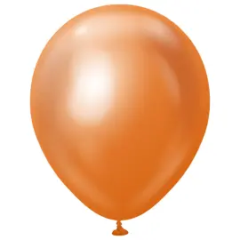 Latexballoner Kobber Krom 30 cm