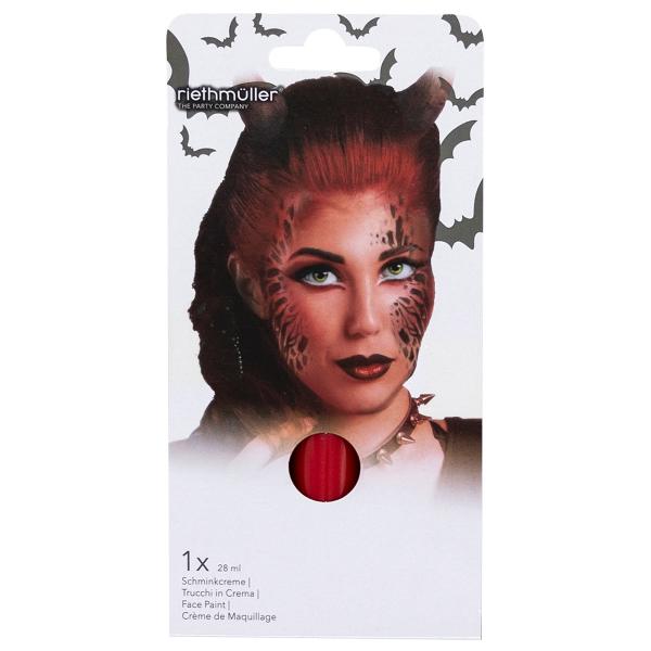 Rød Ansigtsmaling 28 ml