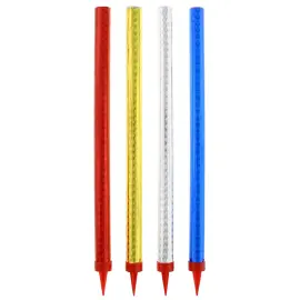 Ekstra Lange Isfontæner Farvede 4-pak