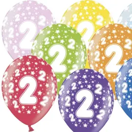 Fødselsdagsballoner 2 År