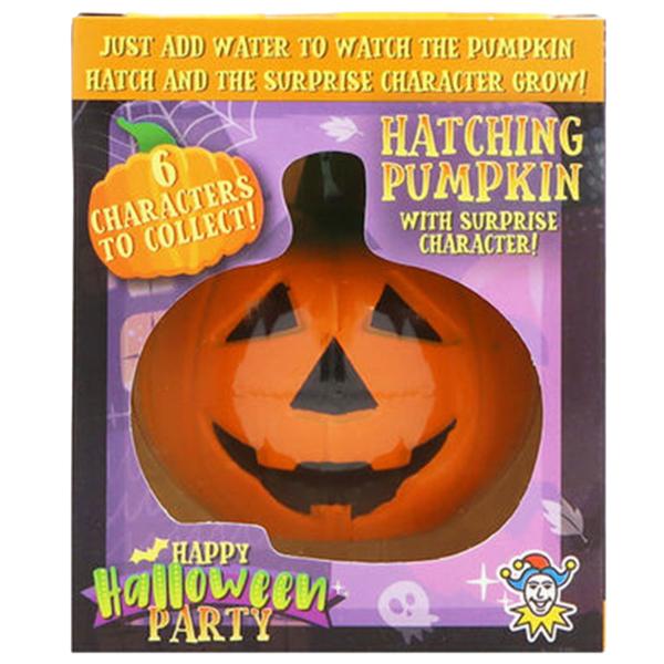 Græskar med Voksende Halloweenfigur